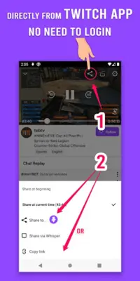 VodTwit Downloader for Twitch android App screenshot 5